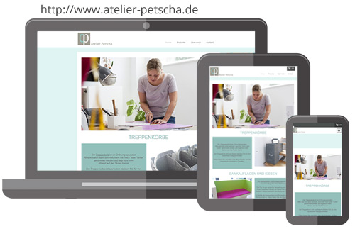 Website, Shop: Atelier Petscha, Gelnhausen